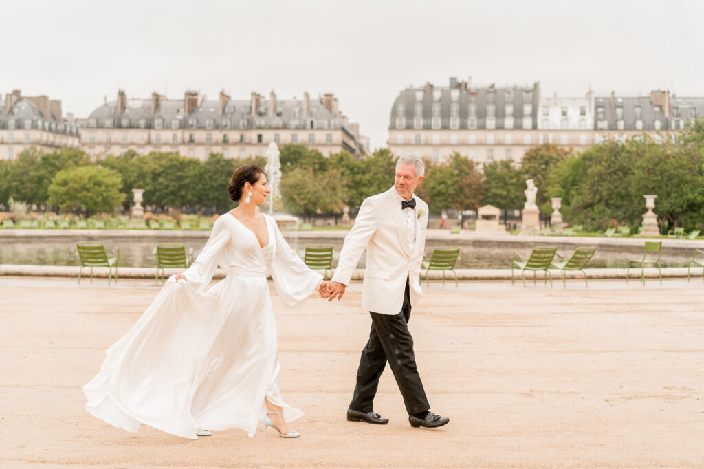 Paris Elopement Locations - Tuileries Gardens 01